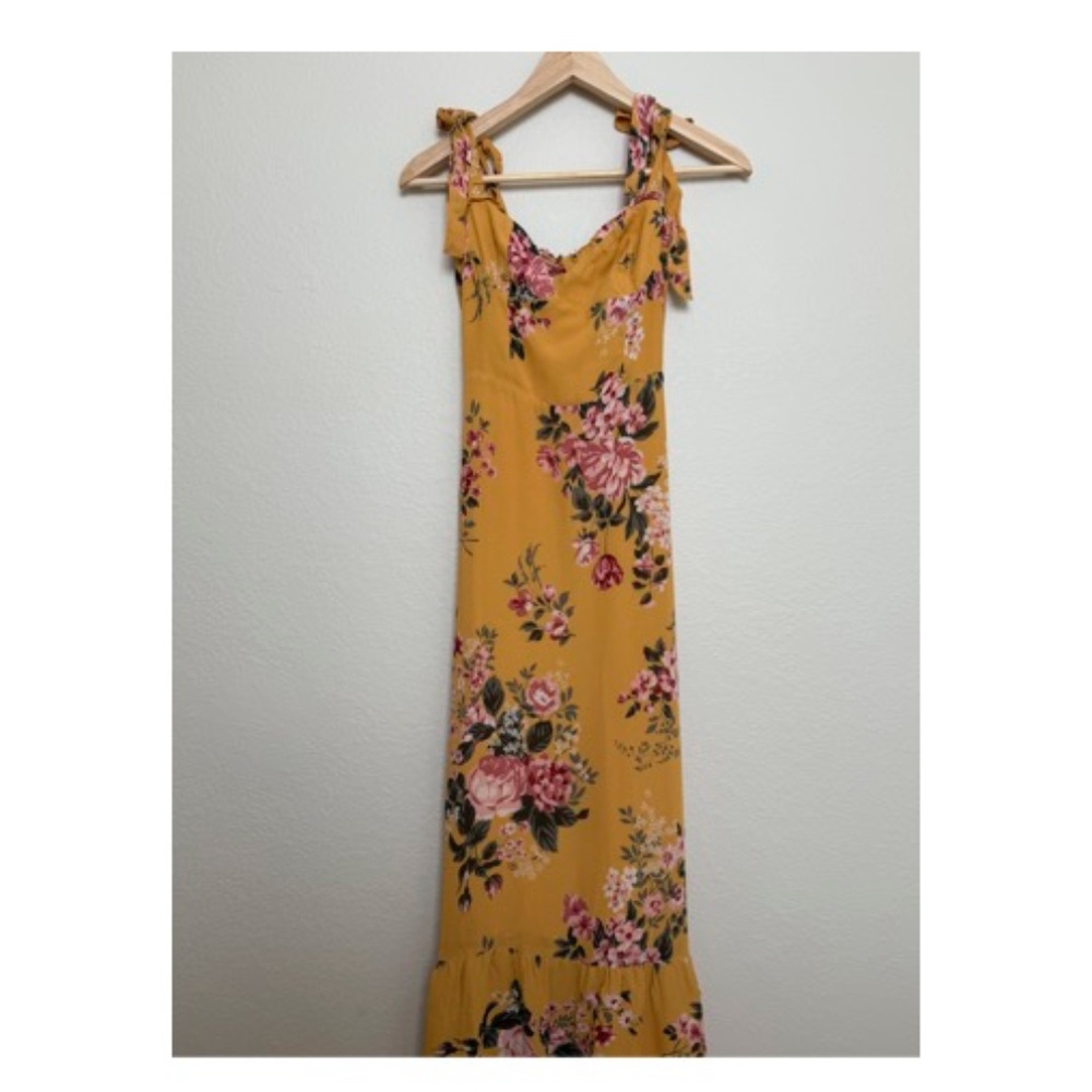 NWT Reformation Jasen Floral Crepe Maxi Dress